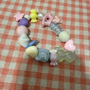Kawaii Colorful Beaded Bracelet + necklace
